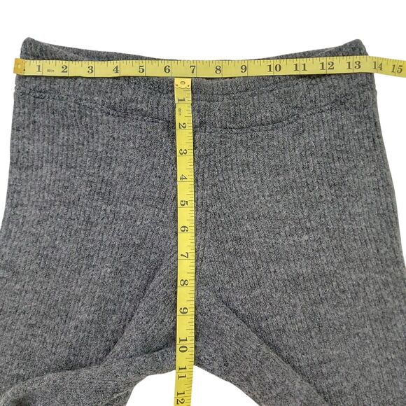 4TH Reckless Joggers Womens 6 Gray Ribbed Knitted Pull On Comfy Cozy Warm - Picture 10 of 12